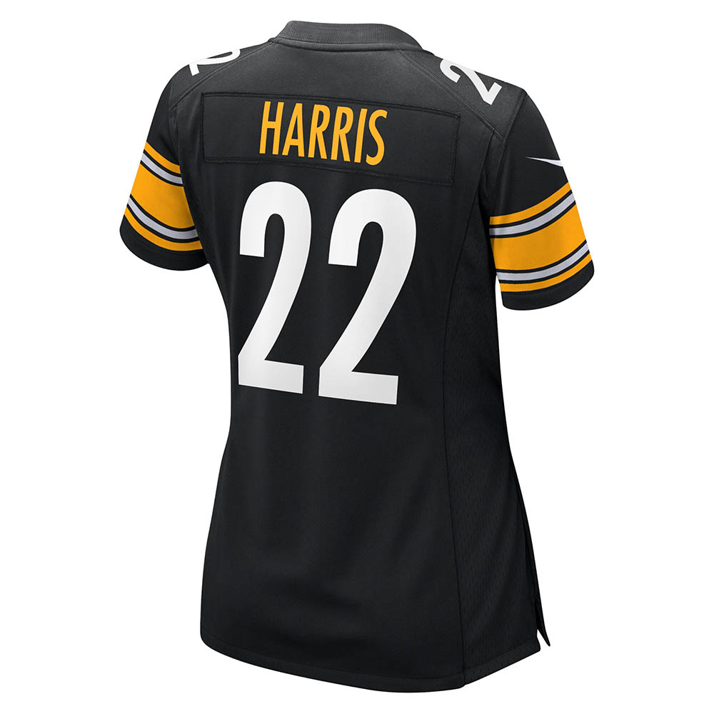 Women's Pittsburgh Steelers Najee Harris Team Game Jersey Black